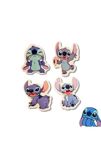 Fancy Space مجموعة ممحاة ديزني ستيتش ثلاثية الأبعاد اللطيفة - عبوتين من ممحاة...