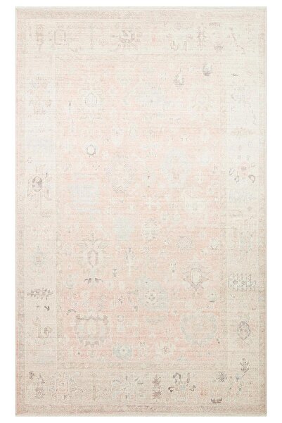 Eko Halı GRACE GRC 01 PASTEL Pastel Tonlara Sahip Vintage Desenli Şık Halı