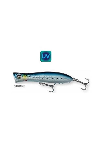 Gravity Popper 11cm 25gr Floating Su Üstü Maket Yem Sardine