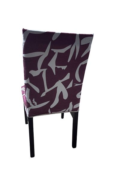 ÖZMAKAN Printed Velvet Chair Cover, Chair Cover 1 Piece