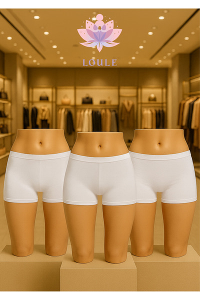 Loule Women's Clothing Lycra Modal 3-Piece Boxer Shorts Ll.Il.2255.011