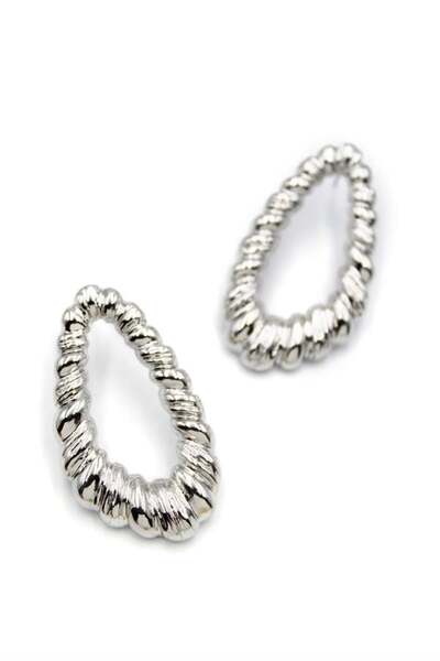 Royaleks Hoop Earrings - Silver