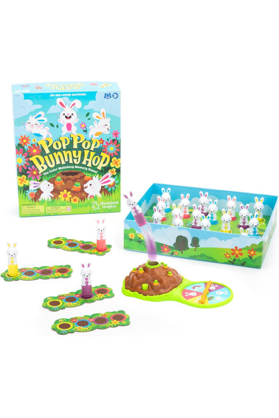 Educational Insights Joc de memorie - Pop Pop Bunny Hop