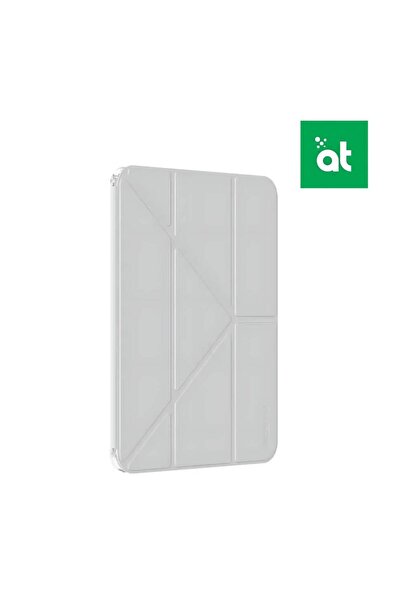 TERA غطاء خلفي شفاف من الجلد لجهاز iPad Air 11 - 2024 - أزرق