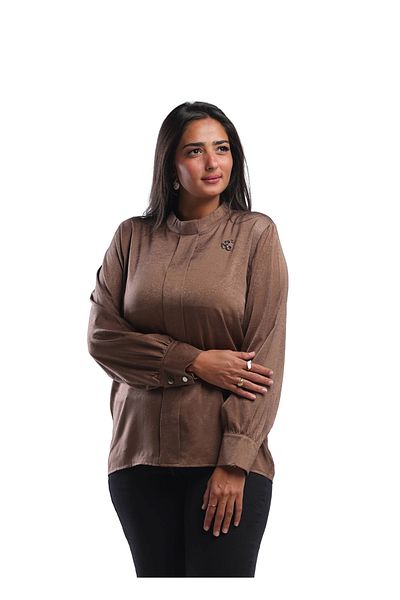 SUGA Fashion Flow Wide Blouse