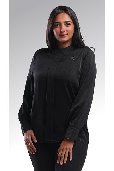 SUGA Fashion Flow Wide Blouse