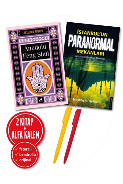 Destek Yayınları Alfa Kalem+ Neslihan Perker 2 Kitap YENİ (Anadolu Feng Shui+...