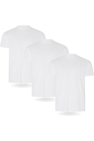 MARKATEM Συσκευασία 3 βαμβακερών μπλουζών με κοντό μανίκι unisex