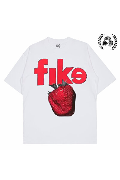 StartMore تي شيرت Fike Strawberry Vintage Y2K