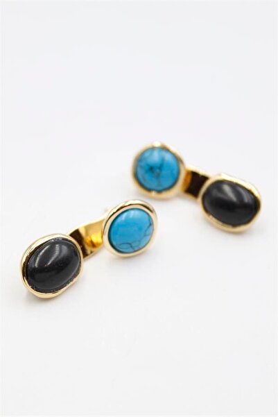 Bucuks Jewelled Earrings - Gold