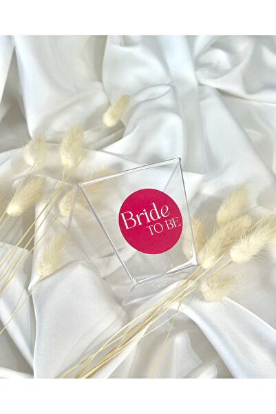 ATOLYE498 5 ADET STİCKERLI ŞEFFAF PRİZMA 200CC MİKA KAP-KASE/MİKA SUNUMLUK