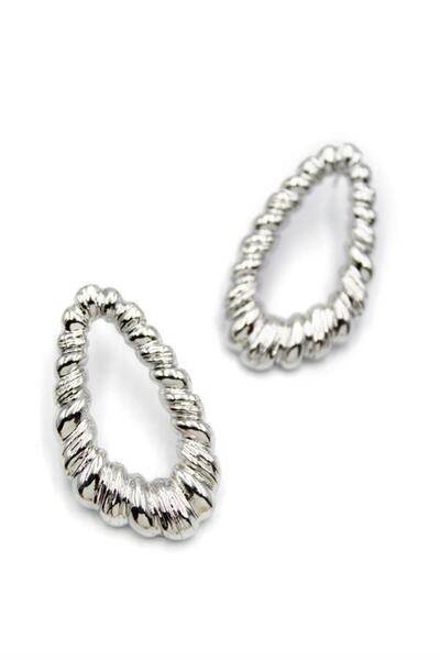 Royaleks Hoop Earrings - Silver