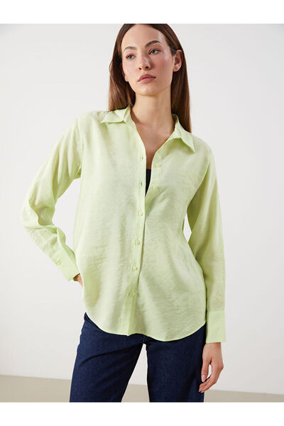 LC Waikiki New Season Modal Blend Oversize Women's Shirt - S5Qh25Z8