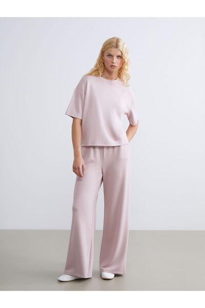 LC Waikiki Create Your Style from Uzg Store |   Wide Leg Women's Sweatpants with Elastic Waist