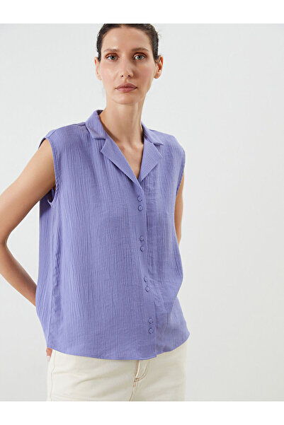 LC Waikiki Γυναικείο πουκάμισο με υφή