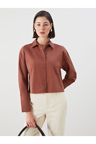 LC Waikiki Quality Pieces from Çelebi Store Crop Women's Shirt