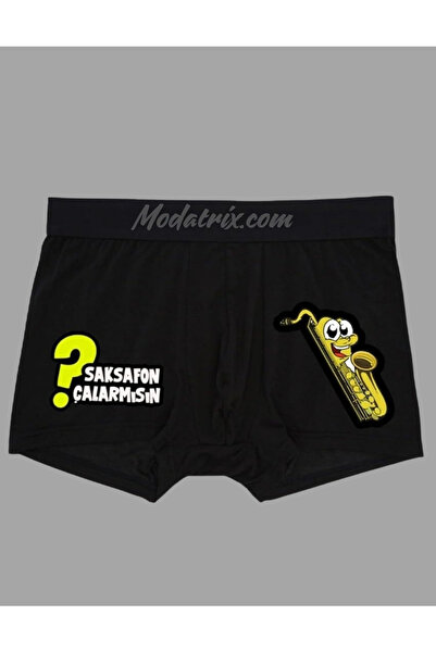 UNIQUE DESIGN Are You a Saxophone Player? Printed Espiri Printed Cotton Men's Boxer