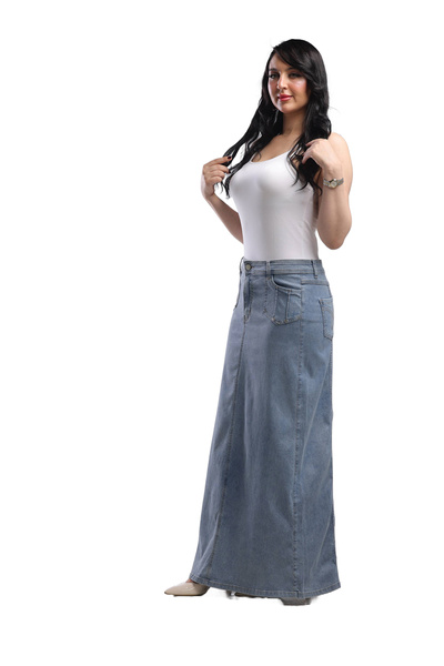 SUGA Easy Style Denim Skirt for Summer
