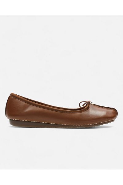 CLARKS Baleríny - Uvolněný střih