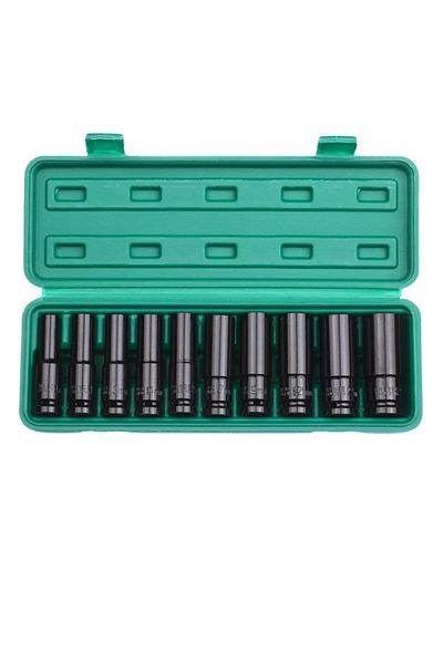 OEM Set of 10 Hexagon Sockets, 10-24 mm