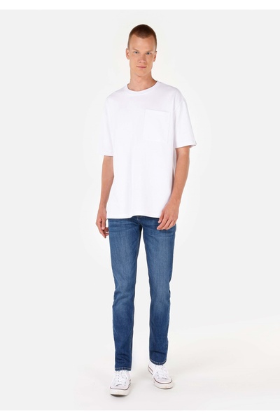 Colin's Straight Fit Low Waist Straight Leg Men's Indigo Jean Trousers