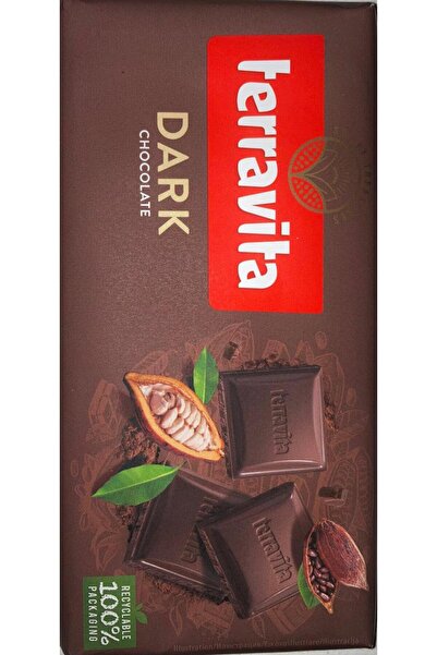 Terrevita polonya meneşili bitter çikolata 100gr