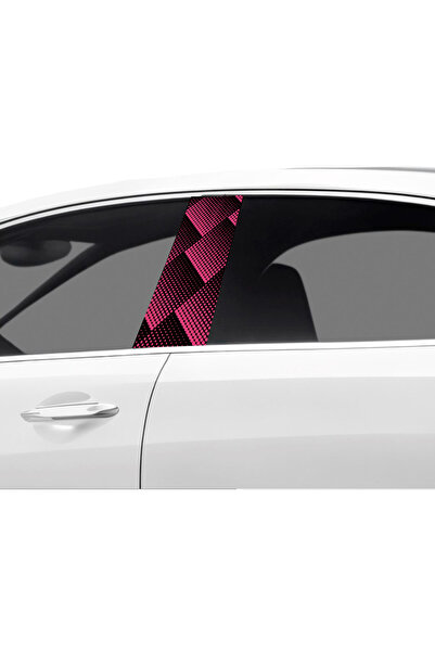 Çağlayan Reklam طلاء عمود باب السيارة بنمط فويل (مجموعة اليسار واليمين) (قطعت...