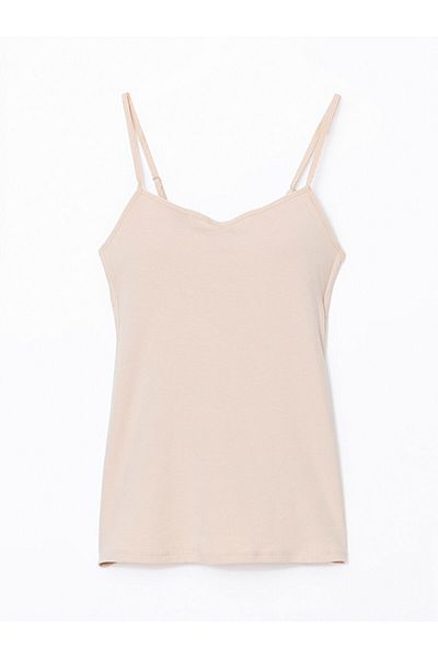 LC Waikiki Quality Parts from Celebi Store |   Women's Cup Tank Top with Heart Collar Strap