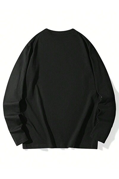 Flood Of Style Negru pentru femei Black Reverse GO cu imprimeu supradimensionat