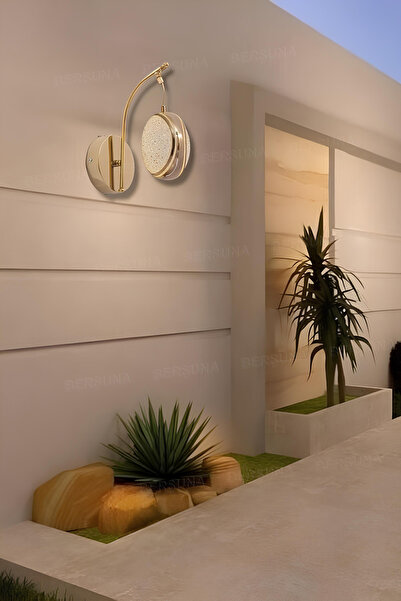 BERŞUNA Rose4 Gold 3 Renk Modern Sarkıt Led Aplik