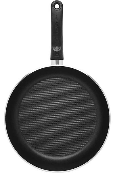 Trust Semi-deep non-stick pan with glass lid from Heavy Metal, size 30x5 cm