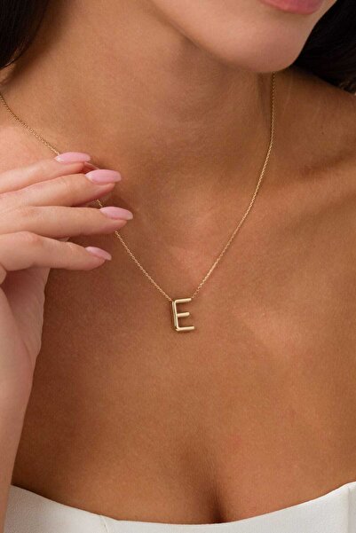 FERMAS KUYUMCULUK 14 Ayar Balon Harf Altın Kolye