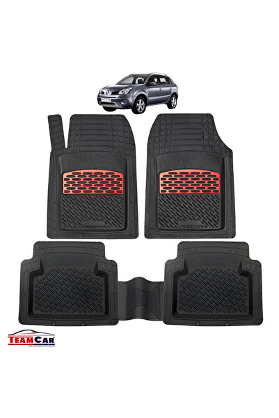 TEAMCAR Πατάκια αυτοκινήτου τύπου δίσκου συμβατά με Renault Koleos I (2008-20...