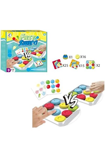 Toybox لعبة معركة الكيرلنج، لعبة لوحية سريعة الألوان، لعبة تفاعلية لحفلة عائلية