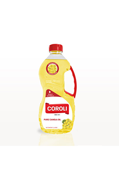 Coroli Pure Canola Oil - 1.5 Liters x 6