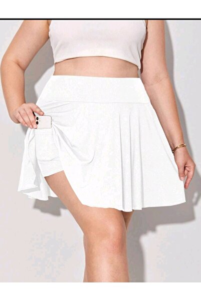 CARABO MODA Fusta mini klos cu buzunar interior în interiorul jambierei