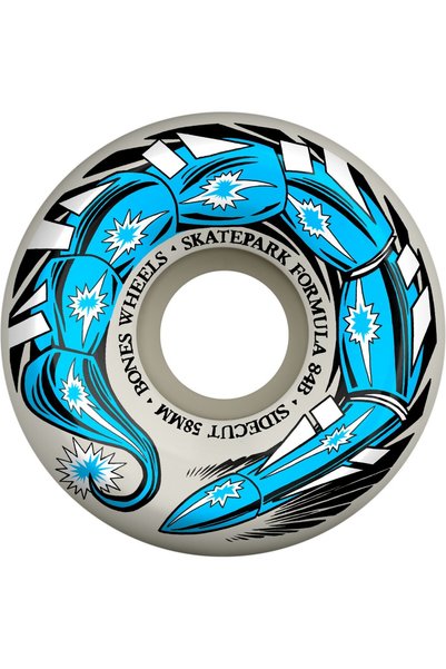 Bones SPF Scorpeedo 58MM P5 Sidecut 84B White Wheels