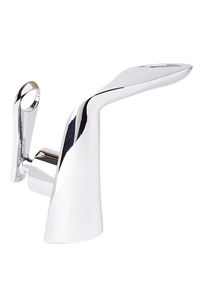 Raffine Modern Design Single Lever Basin Mixer Silver