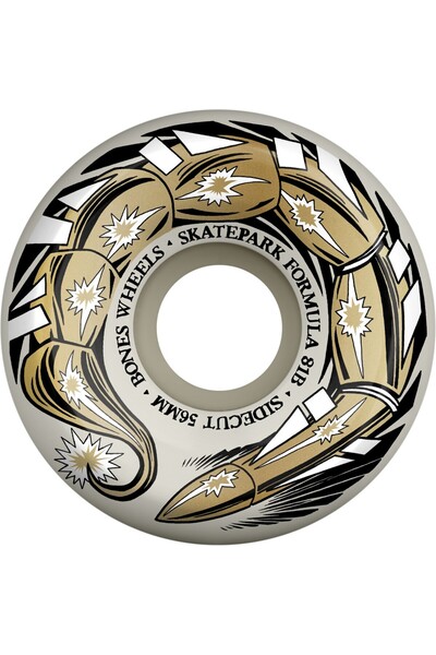 Bones SPF Scorpeedo 56MM P5 Sidecut 81B White Wheels