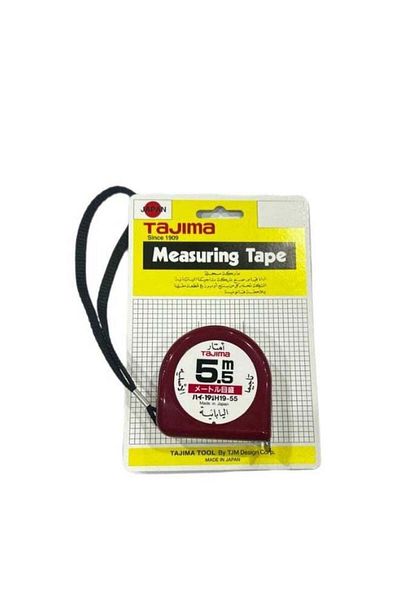 Tajima Meter Tape Meter Made In Japanese Red (5.5M)