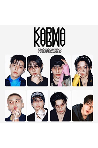 Kpop Dünyasi Σετ φωτογραφικών καρτών STRAY KIDS '' Karma ''
