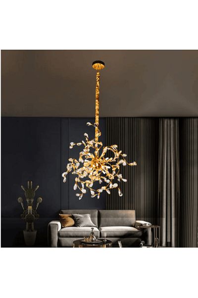 Happy Light Modern Golden Chandelier 10*G 4 Size 40 CM