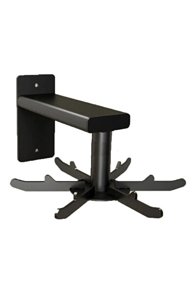 Raffine خطاف دوار فردي للتخزين في المطبخ مثبت على الحائط من الألومنيوم باللون...