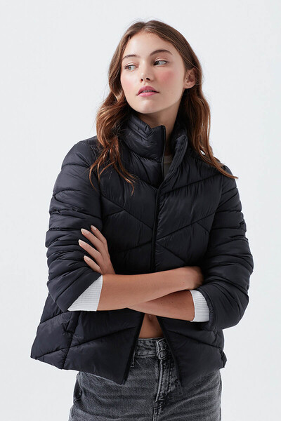 Mavi Black Women's Coat M110698-900