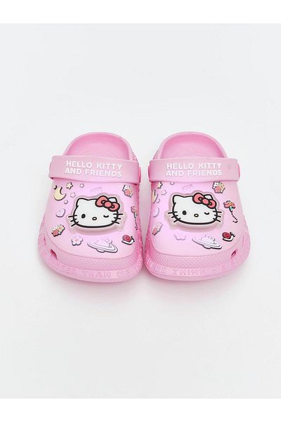 LC Waikiki New Season Hello Kitty Printed Girl's Beach Sandals