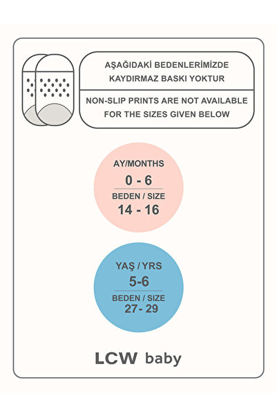 LC Waikiki New Season Basic Baby Girl Socks 5-Piece