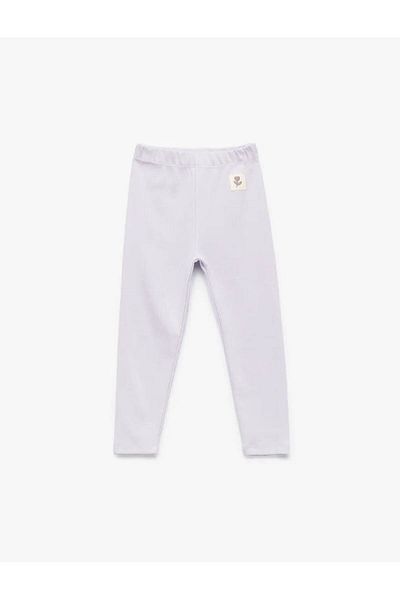 Koton Lilac Baby Girl Leggings 6Wmg40024Ak