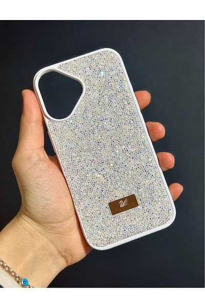 SUPPO iPhone 16 Plus Compatible Shiny Diamond Stone Diamond Sparkling Lux Swr Cover Case