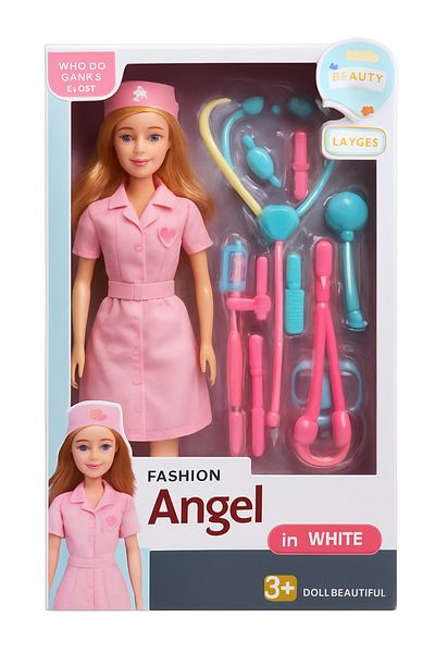 rexa Angel Fashion Nurse Doll Playset