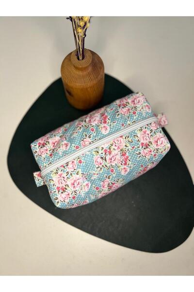 HelloPunch&Bags hellobagsstyle Desenli Makyaj Çantası - Büyük Boy